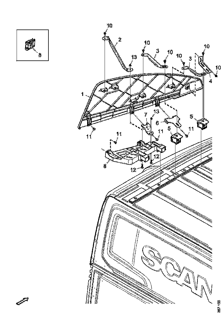 Buy 2422987 STAY SCANIA