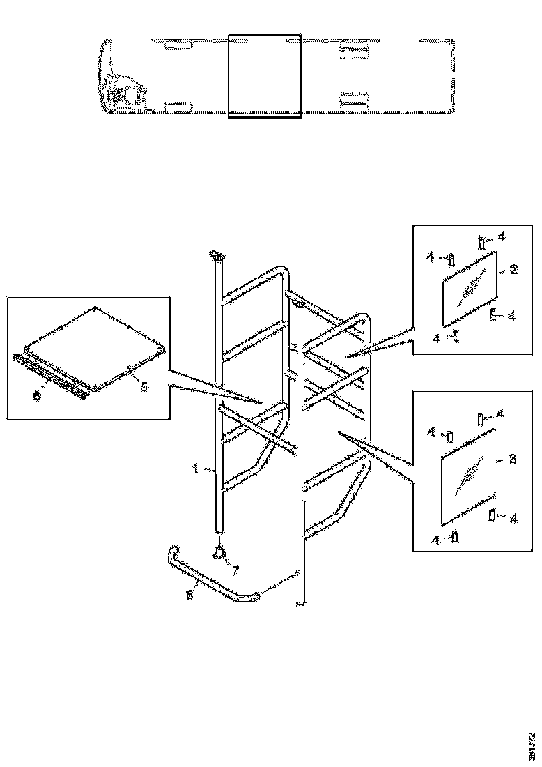 Buy 2423663 LUGGAGE RA SCANIA