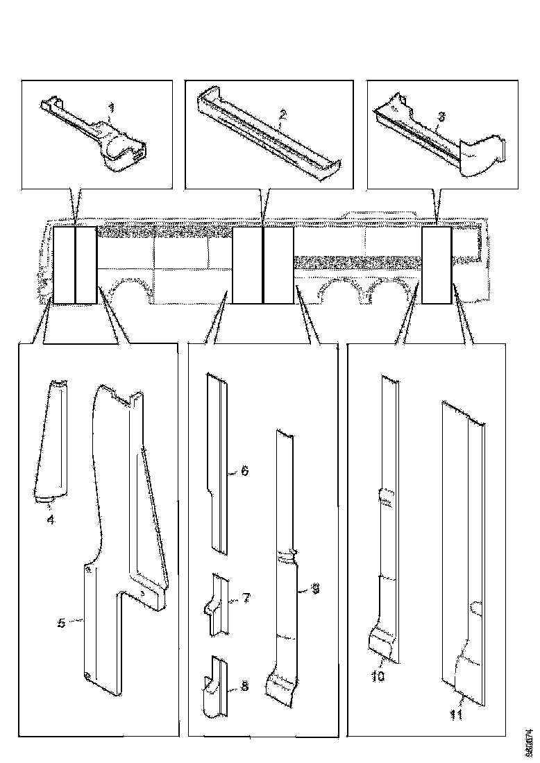 Buy 2424741 PANEL SCANIA