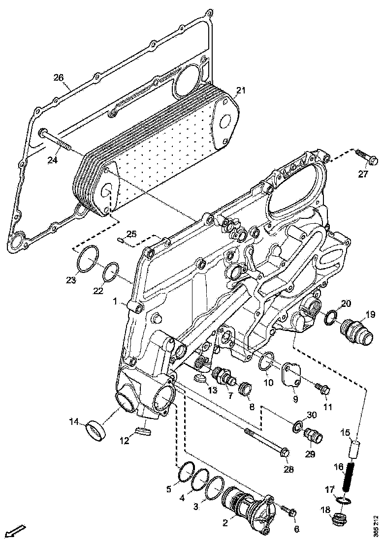 Buy 2425348 THERMOSTAT SCANIA
