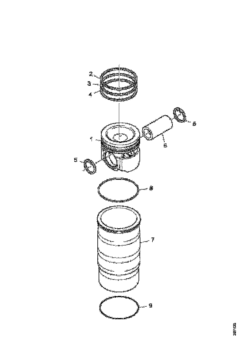 Buy 2428220 CYLINDER LINER KIT SCANIA