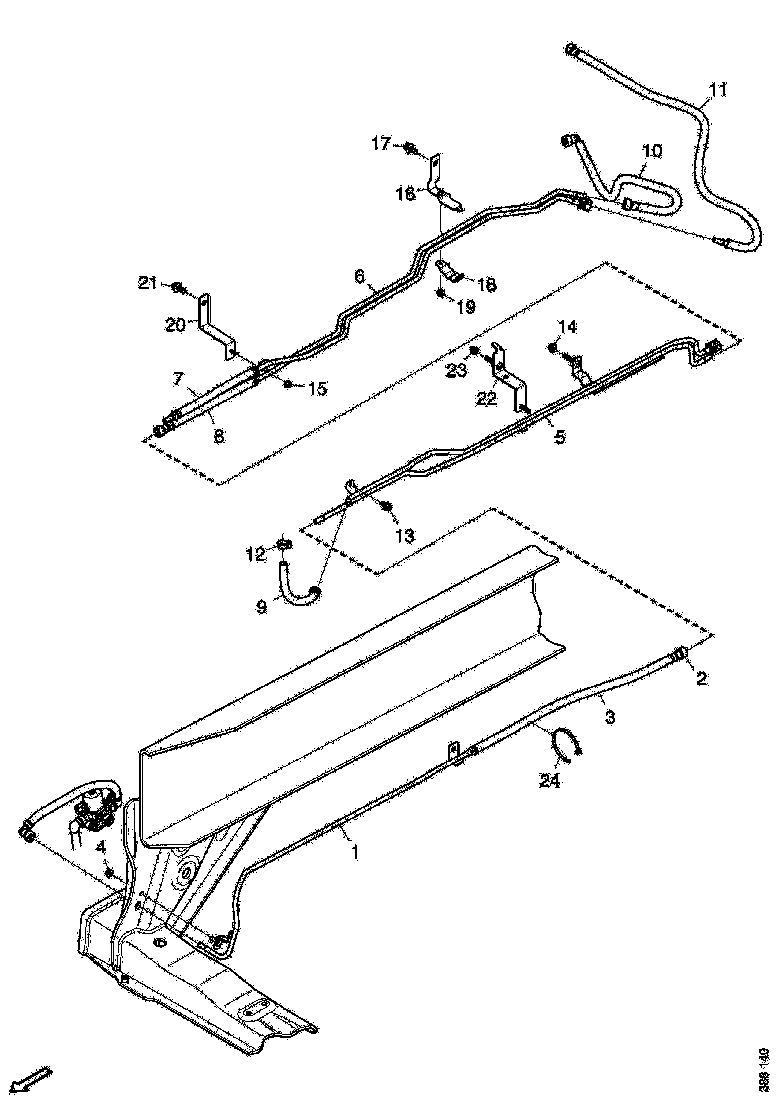 Buy 2428277 COOLANT HOSE SCANIA
