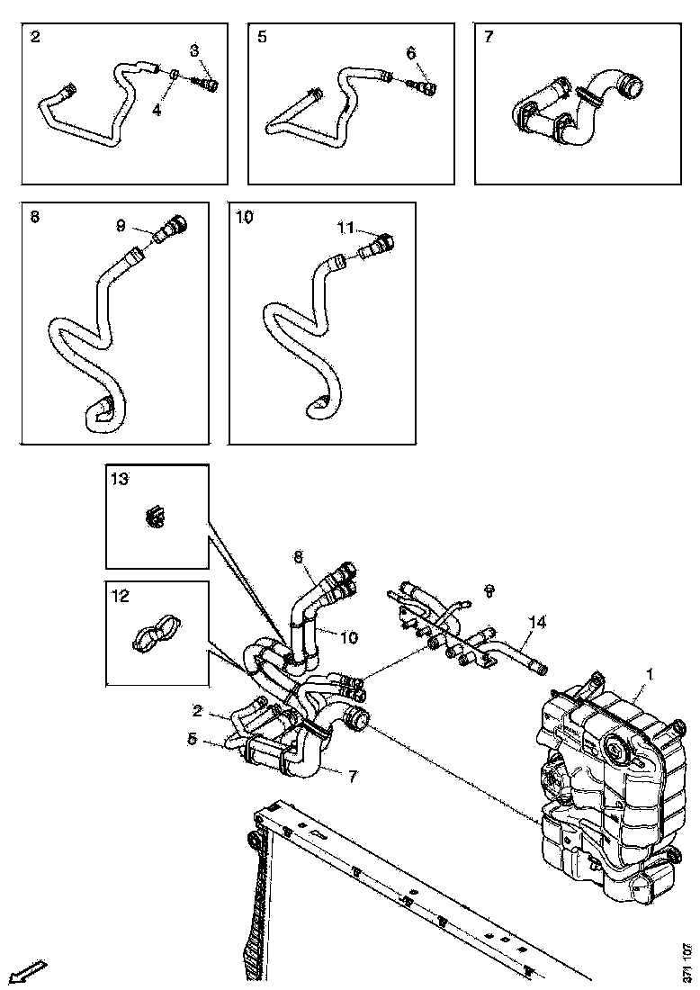 Buy 2428605 HOSE ASSEMBLY SCANIA
