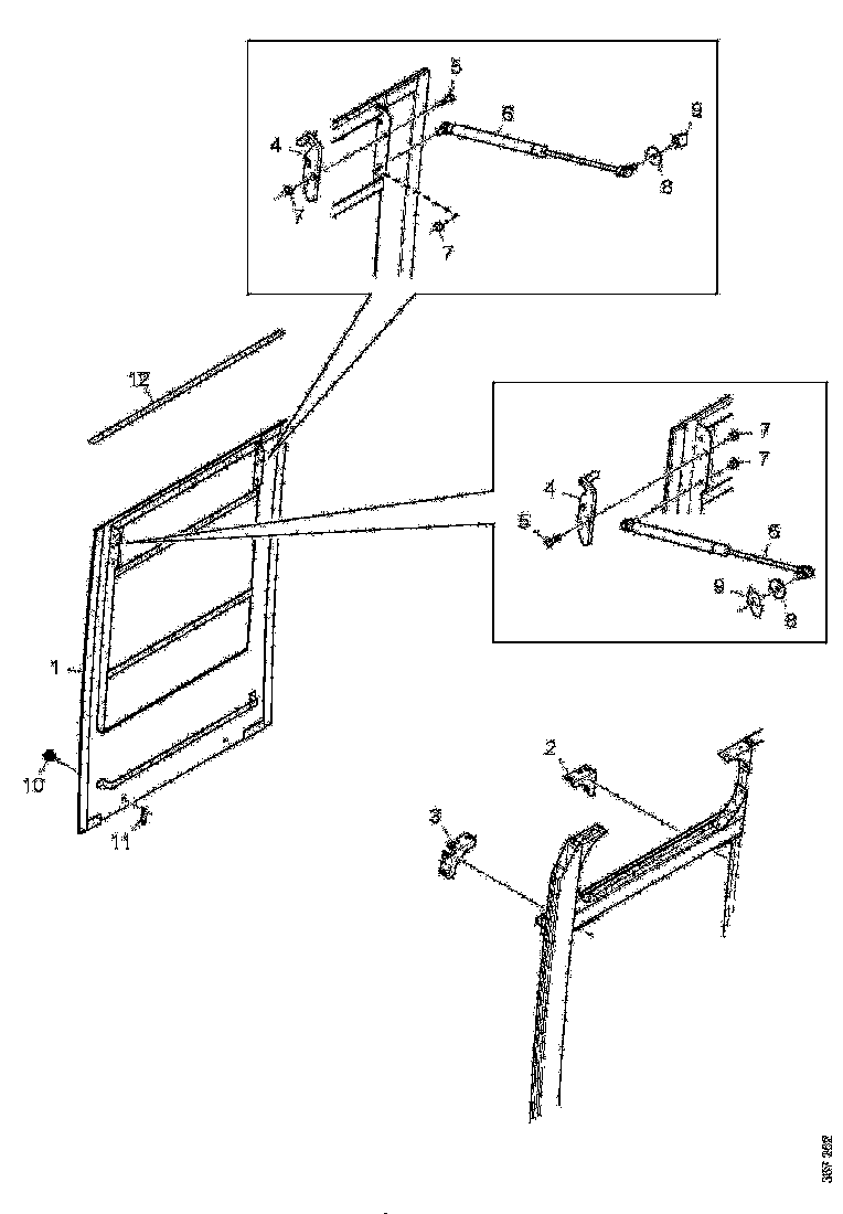 Buy 2430755 HINGE SCANIA