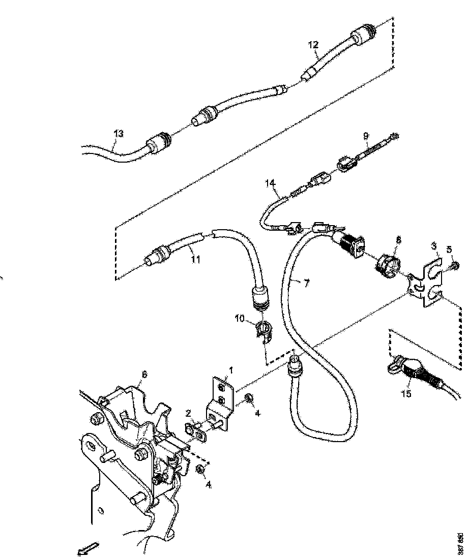 Buy 2431812 CABLE HARNESS SCANIA