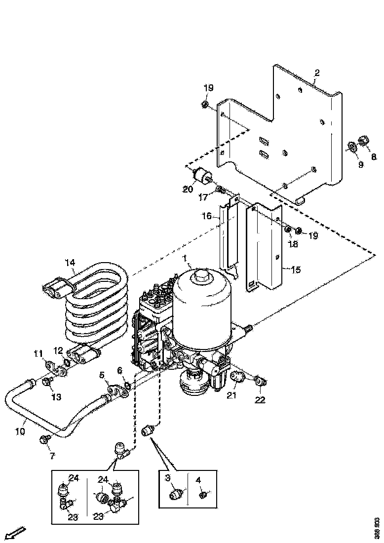 Buy 2432702 PIPE ASSEMBLY SCANIA