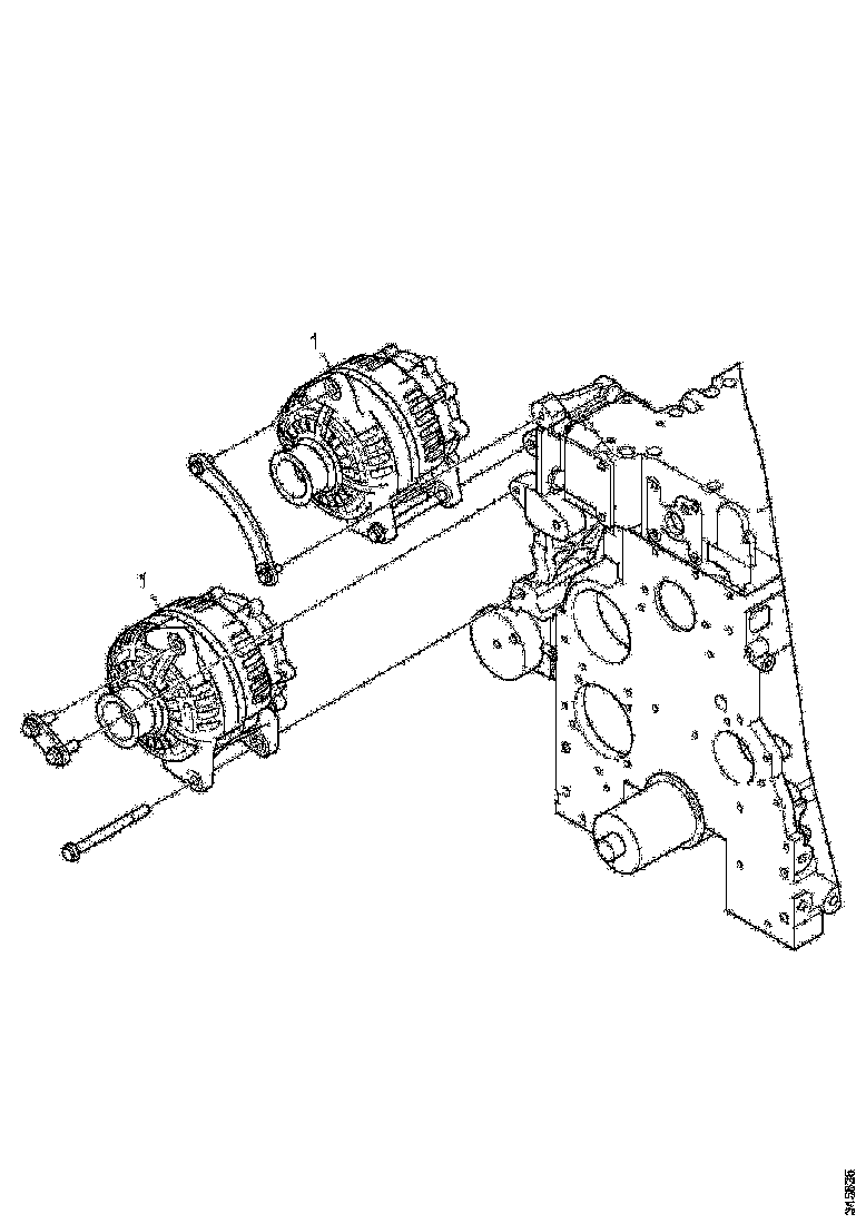 Buy 2432708 ALTERNATOR SCANIA