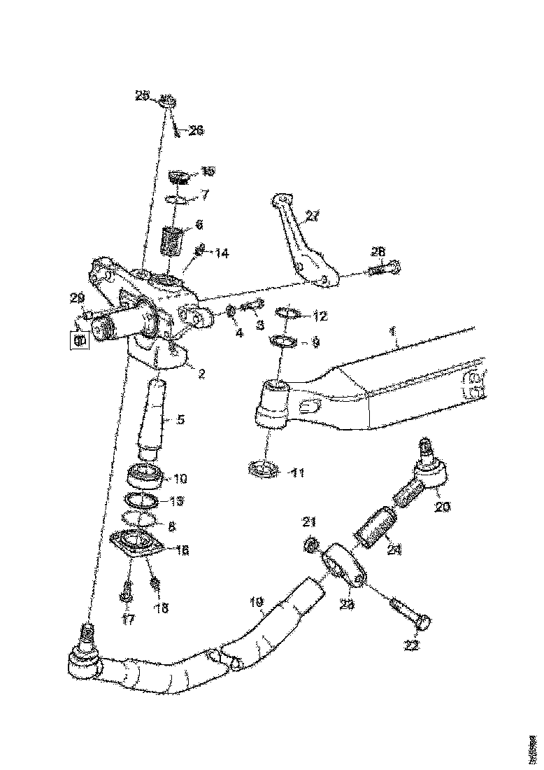 Buy 2433743 STEERING KNUCKLE SCANIA