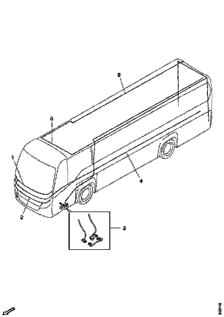 Buy 2435911 CABLE HARNESS SCANIA