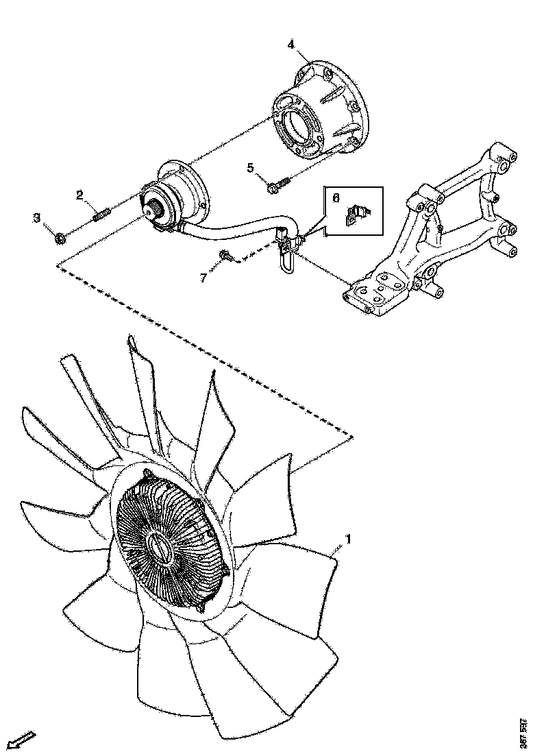 Buy 2437783 FAN SCANIA