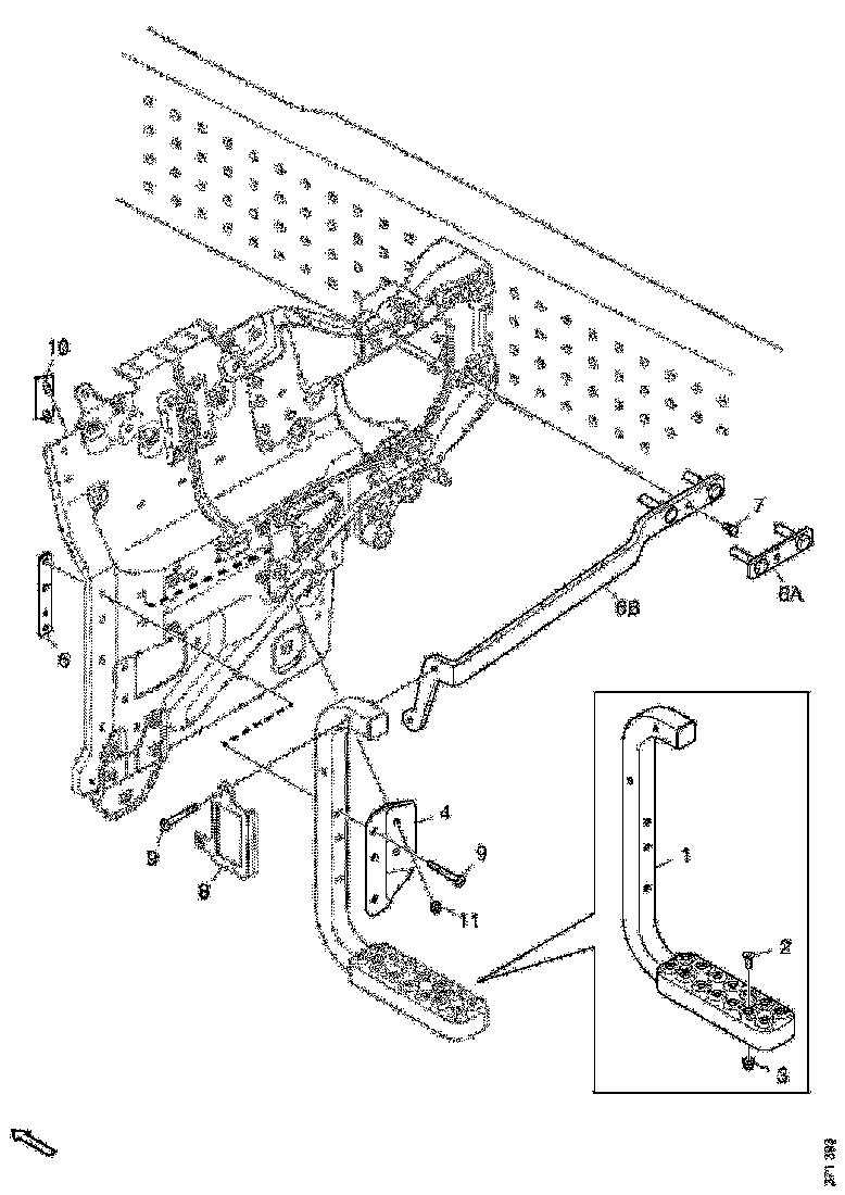 Buy 2440424 NUT PLATE SCANIA
