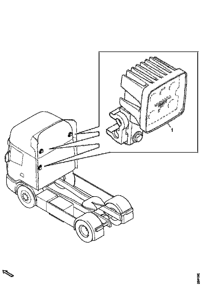Buy 2441121 BRACKET SCANIA