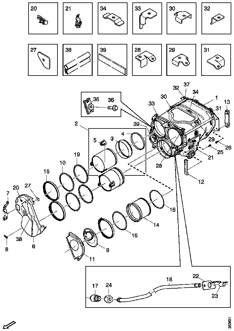 Buy 2442152 SILENCER SCANIA