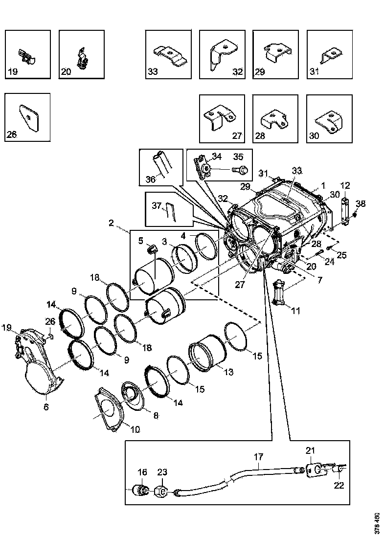 Buy 2442158 SILENCER SCANIA