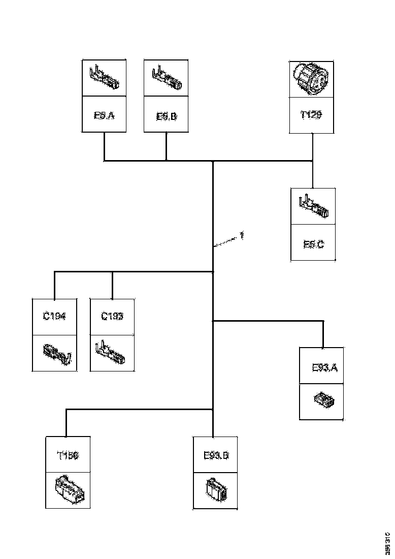 Buy 2444257 CABLE HARNESS SCANIA