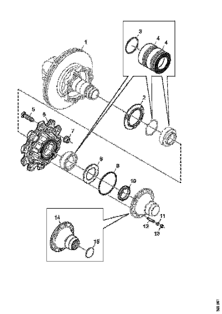 Buy 2444811 DRIVE SHAFT FLANGE SCANIA