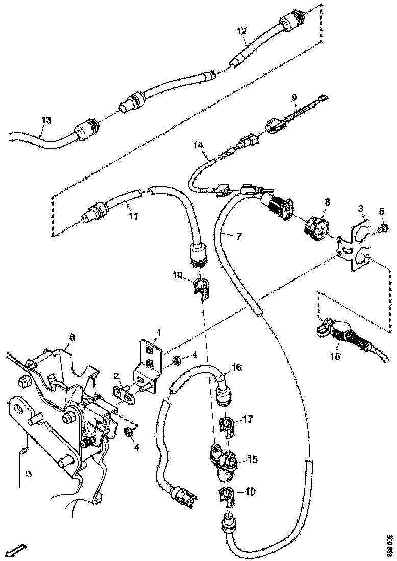 Buy 2447610 CABLE HARNESS SCANIA