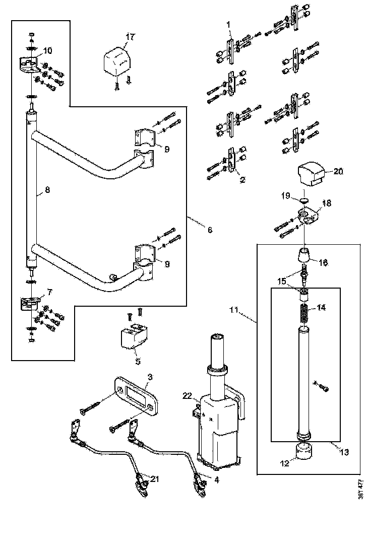Buy 2447992 GUIDE ARM SCANIA