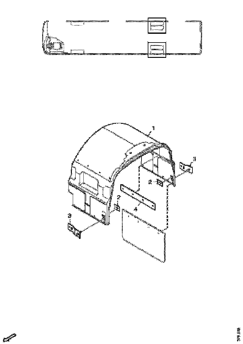 Buy 2452951 MUDGUARD BRACKET SCANIA