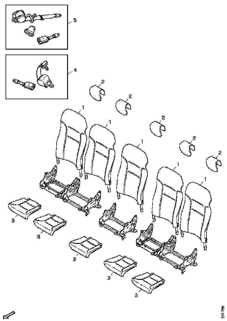 Buy 2460132 BACKREST SCANIA