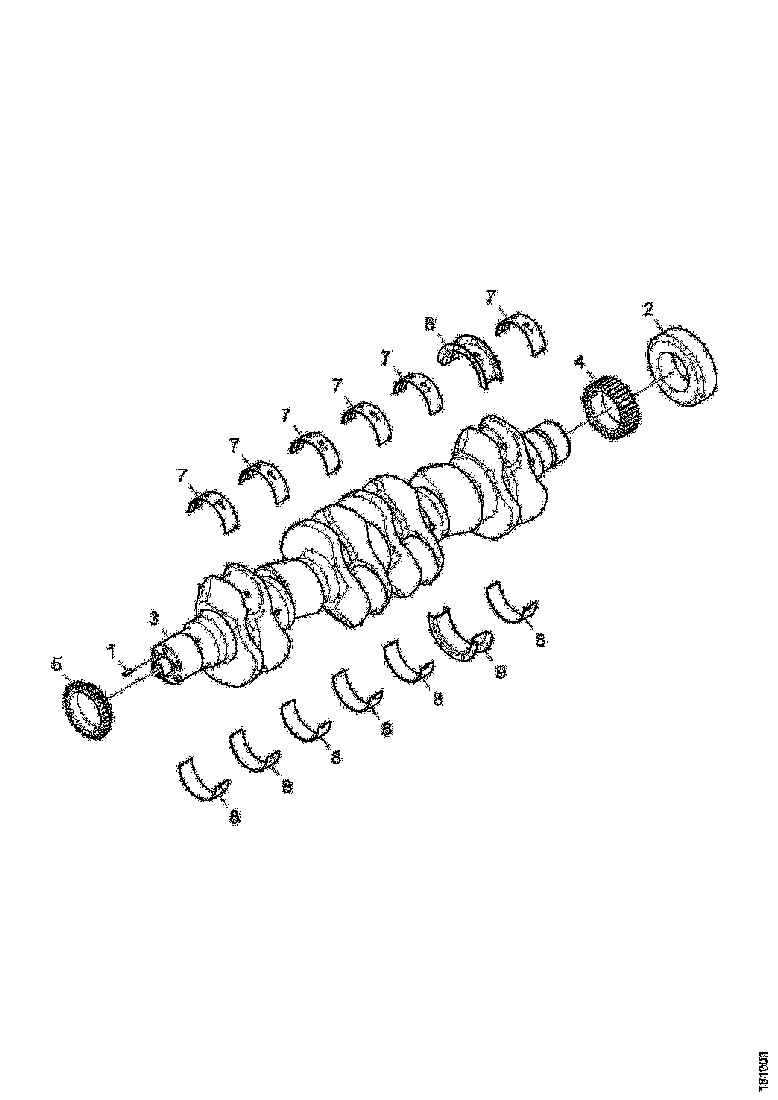 Buy 2461768 CRANKSHAFT SCANIA