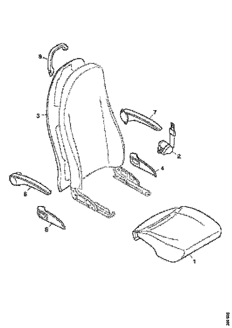 Buy 2465995 ARMREST SCANIA