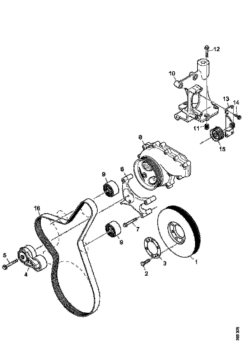 Buy 2466651 POLY-V-BELT SCANIA