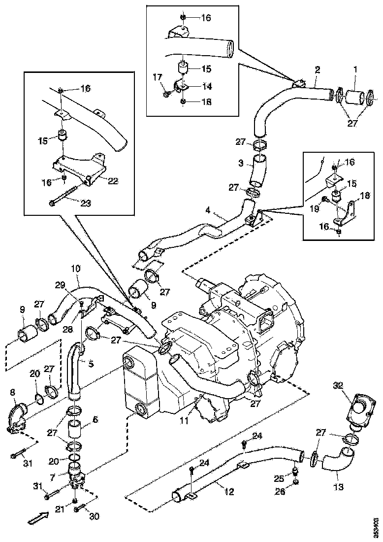 Buy 2471644 COOLANT HOSE SCANIA