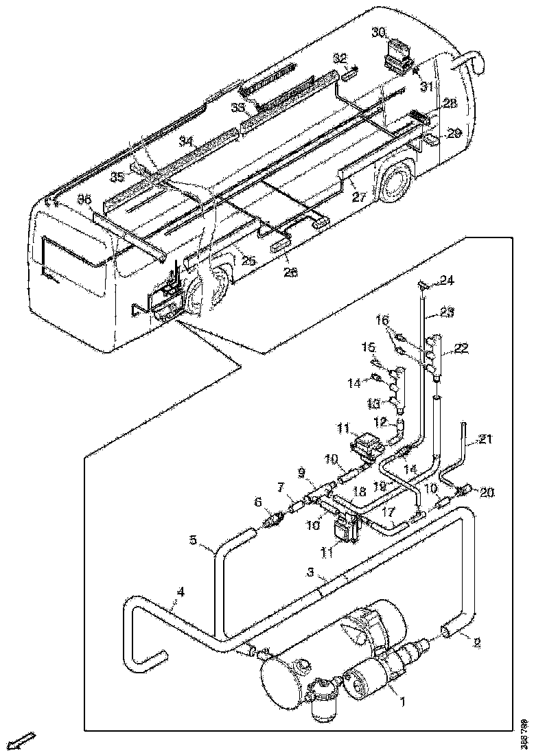 Buy 2476586 HOSE SCANIA