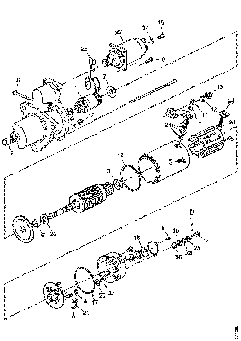 Buy 2478817 STARTER MOTOR SCANIA