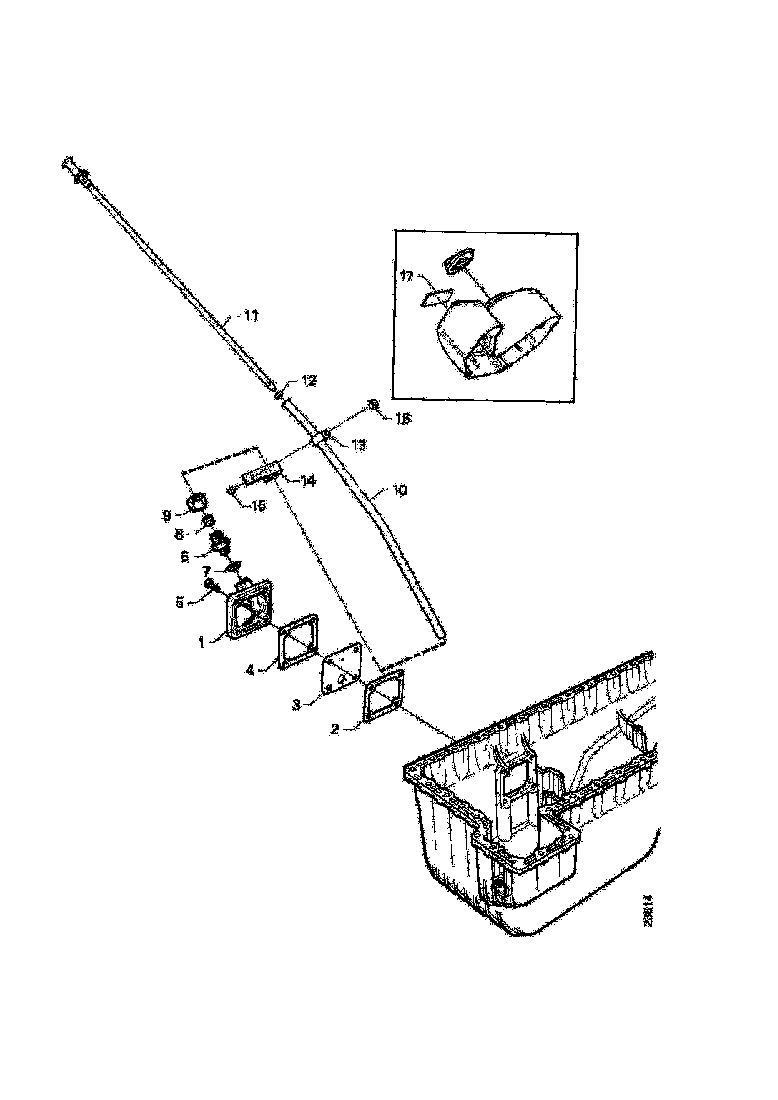 Buy 248197 OIL DIPSTICK SCANIA