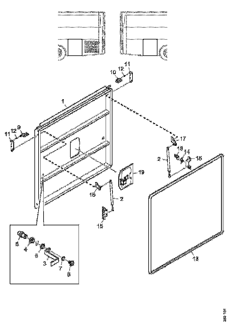 Buy 2483263 INSPECTION HATCH SCANIA