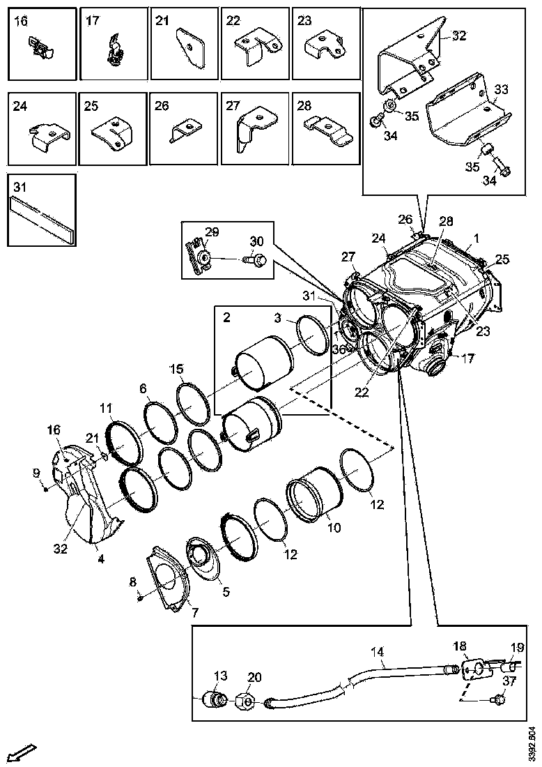 Buy 2484645 BRACKET SCANIA