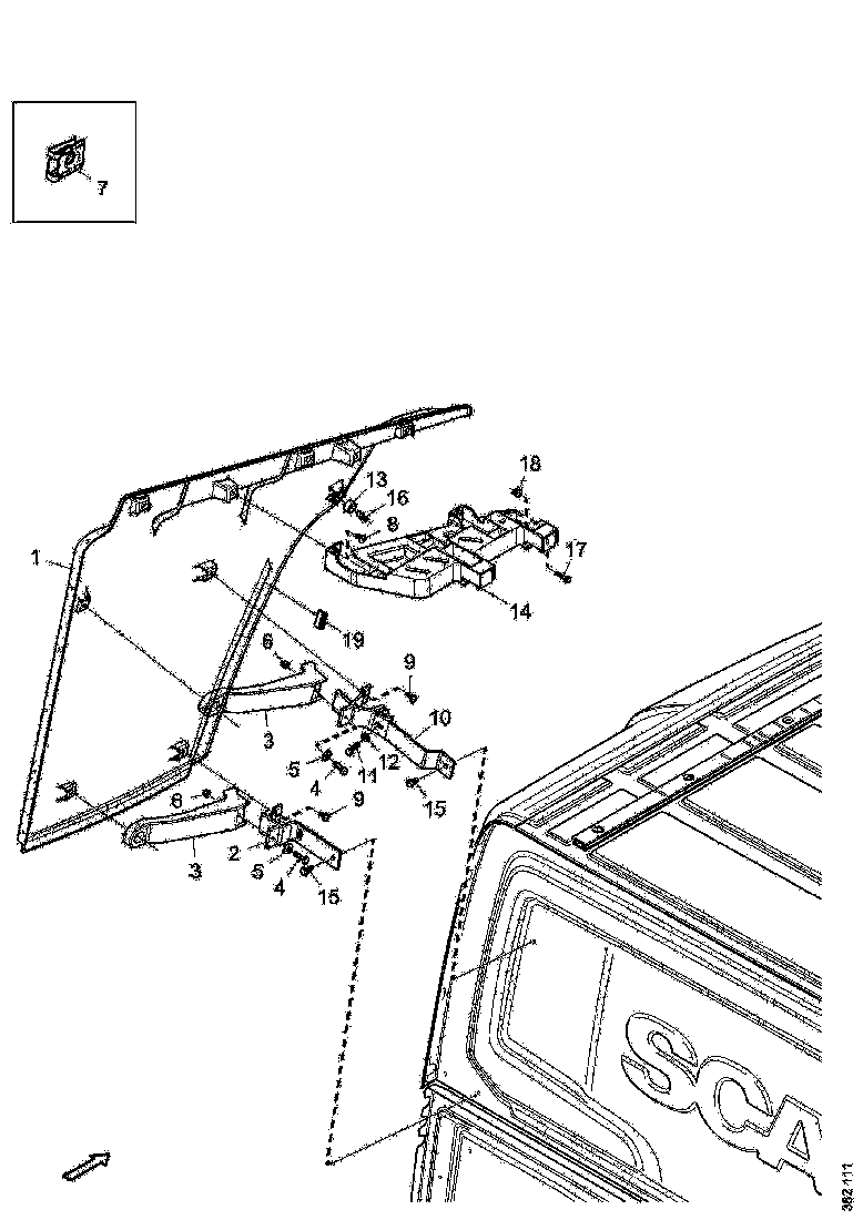 Buy 2488449 BRACKET SCANIA