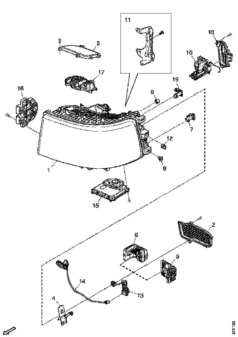 Buy 2489143 ELECTRIC MOTOR SCANIA