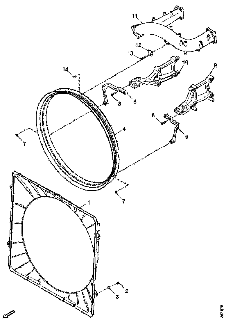 Buy 2489672 FAN RING SCANIA
