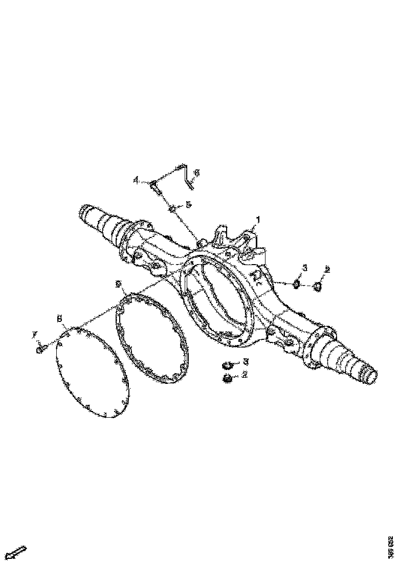 Buy 2492718 REAR AXLE SCANIA
