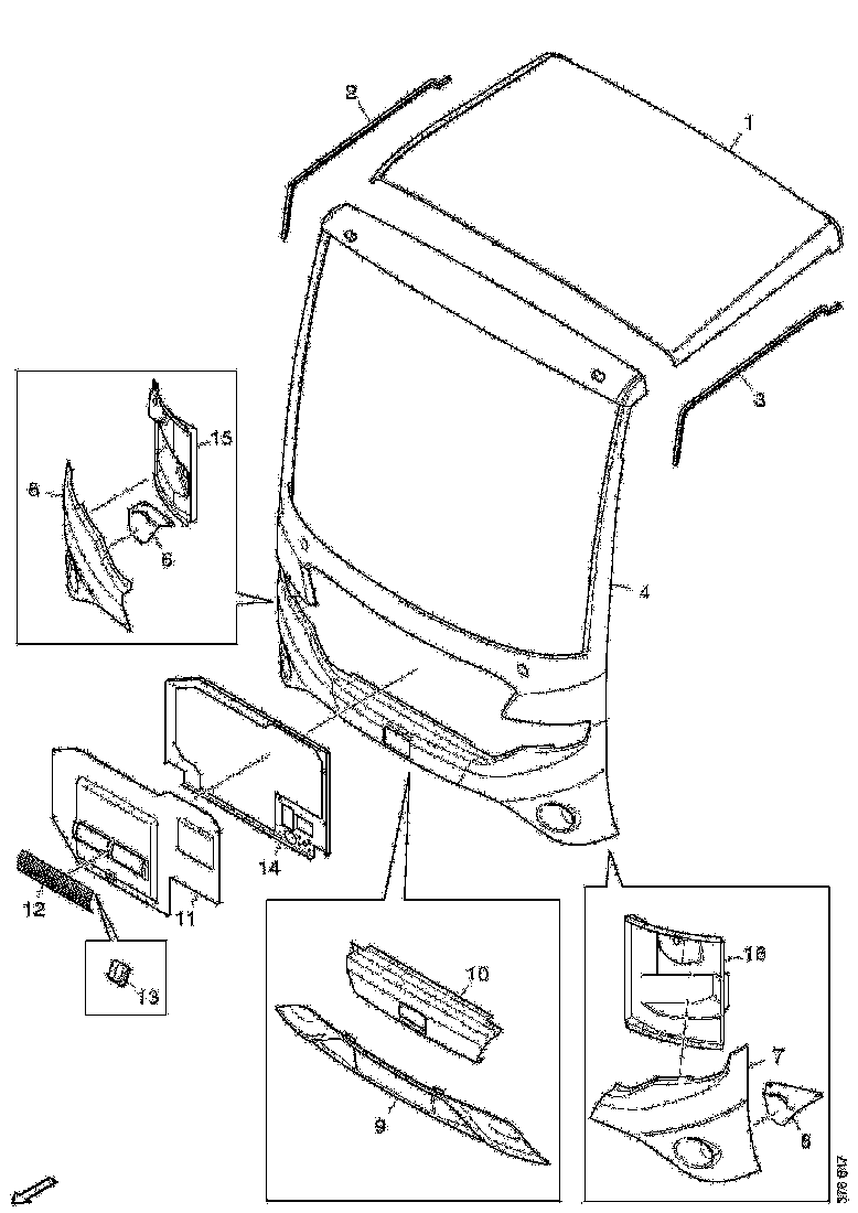 Buy 2493576 FRONT PANEL SCANIA