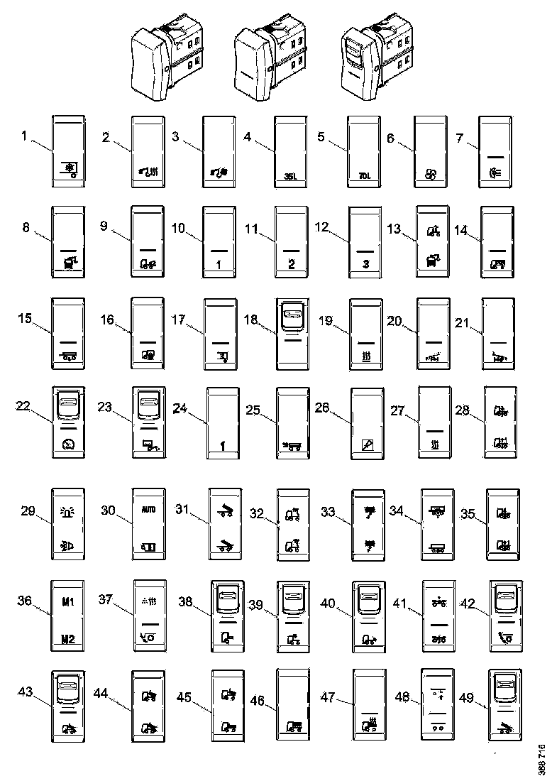 Buy 2494866 SWITCH SCANIA