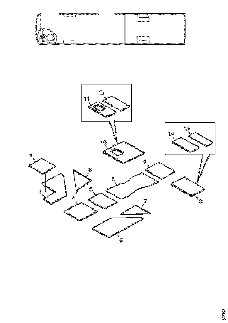 Buy 2494947 FLOOR BOARD SCANIA