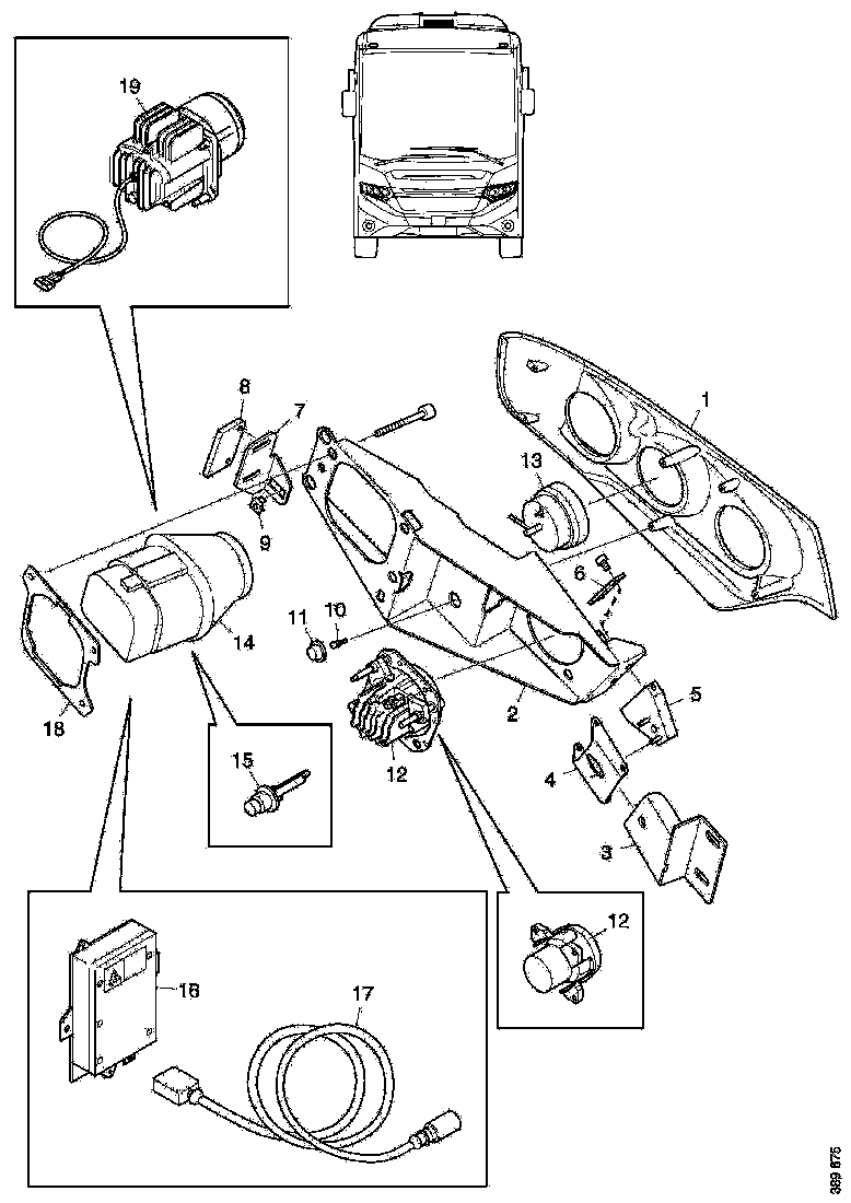 Buy 2497637 BRACKET SCANIA