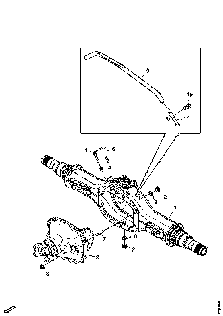 Buy 2498535 REAR AXLE SCANIA