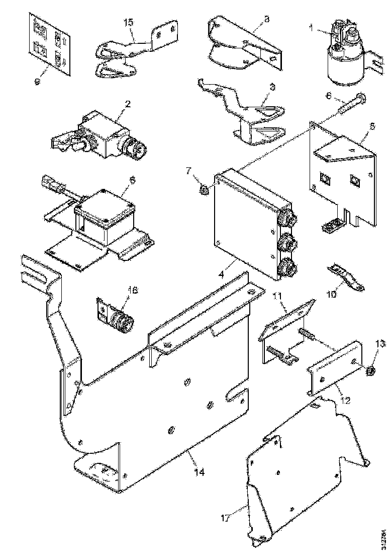Buy 2498579 BRACKET SCANIA