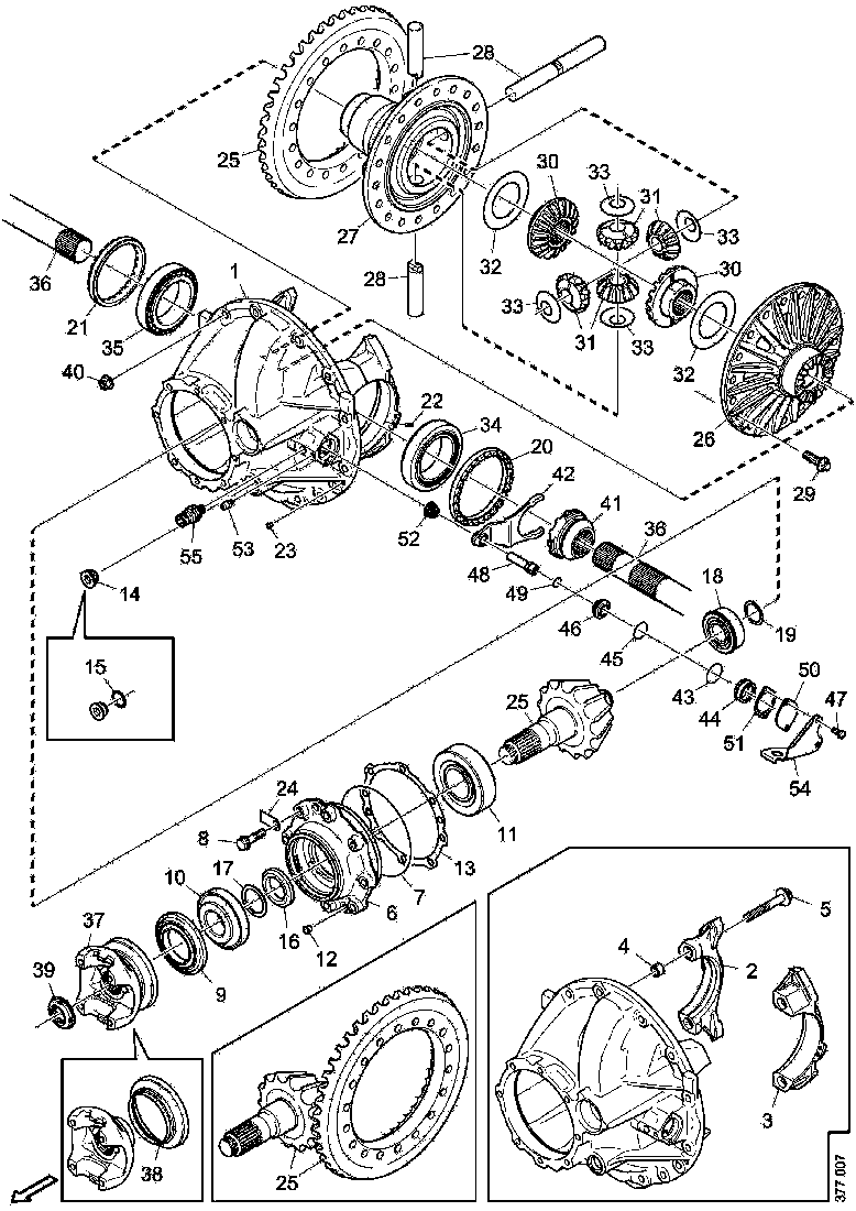 Buy 2499004 CENTR GEAR SCANIA