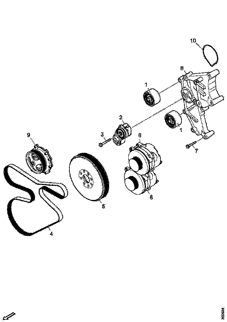 Buy 2517720 POLY -V- BELT SCANIA