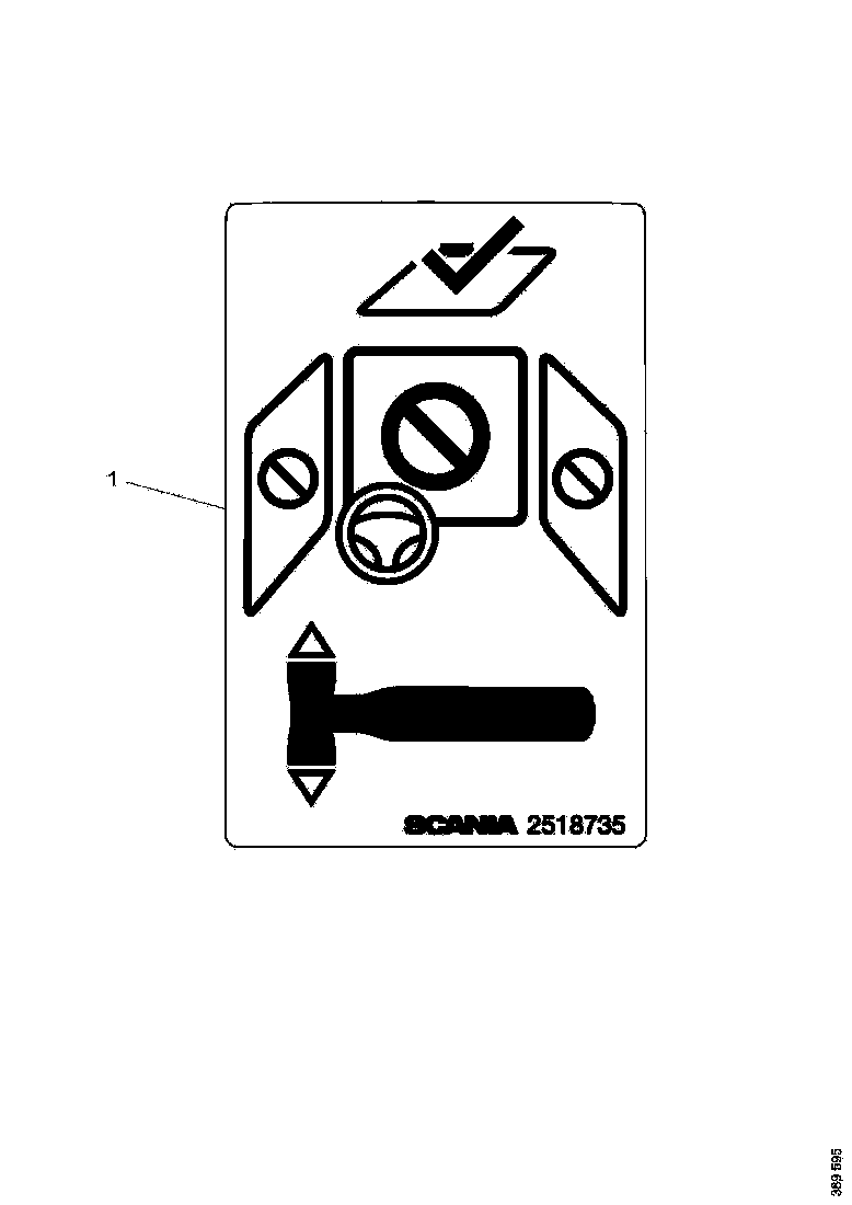 Buy 2518735 GENUINE SCANIA SPARE PARTS (N) SCANIA