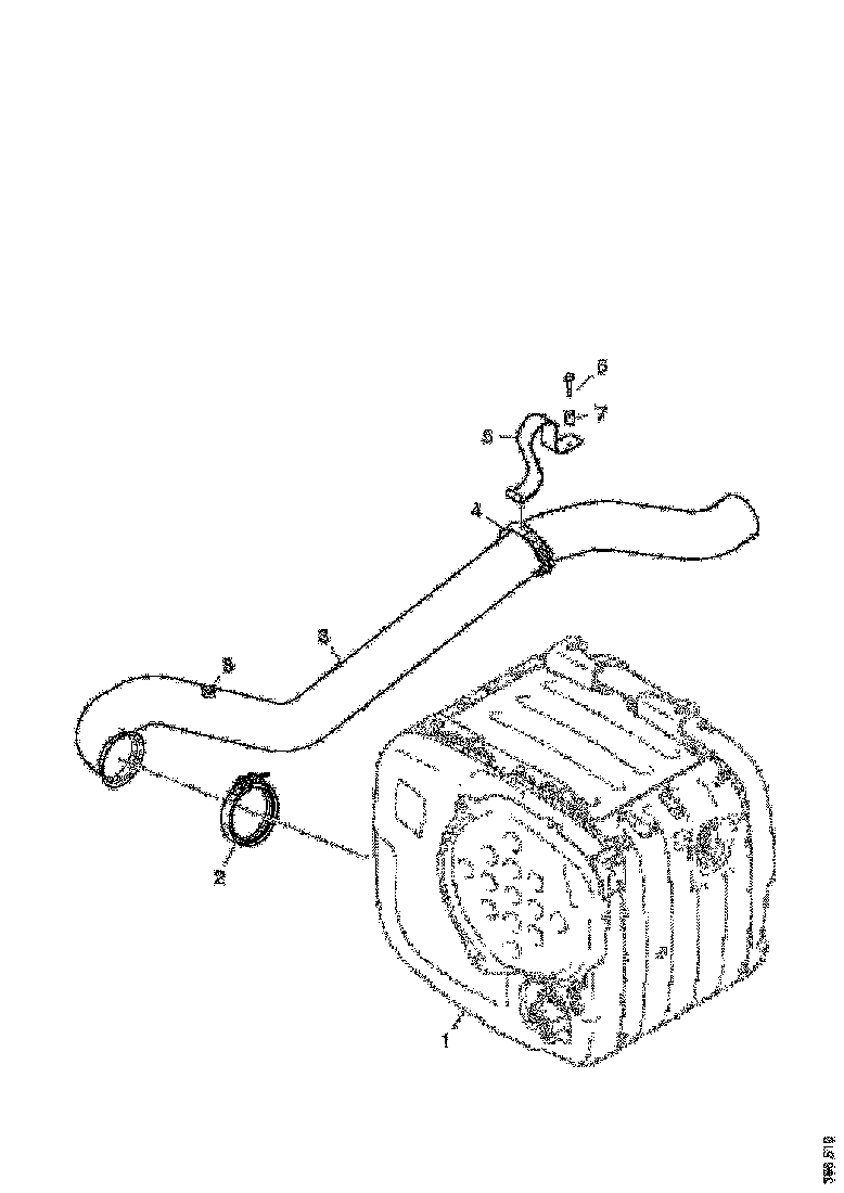 Buy 2535174 EXHAUST PIPE SCANIA