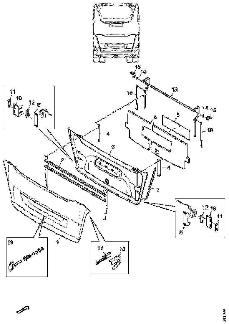 Buy 2536253 PLATE SCANIA
