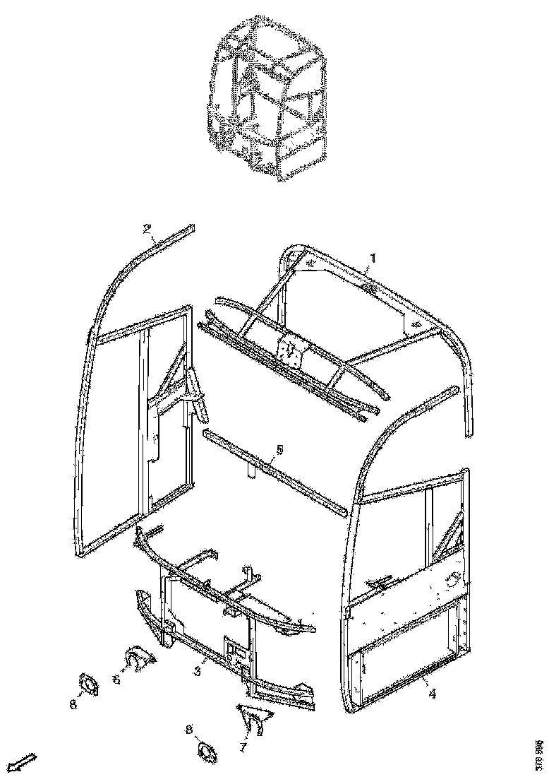Buy 2537703 SIDE STRUC SCANIA
