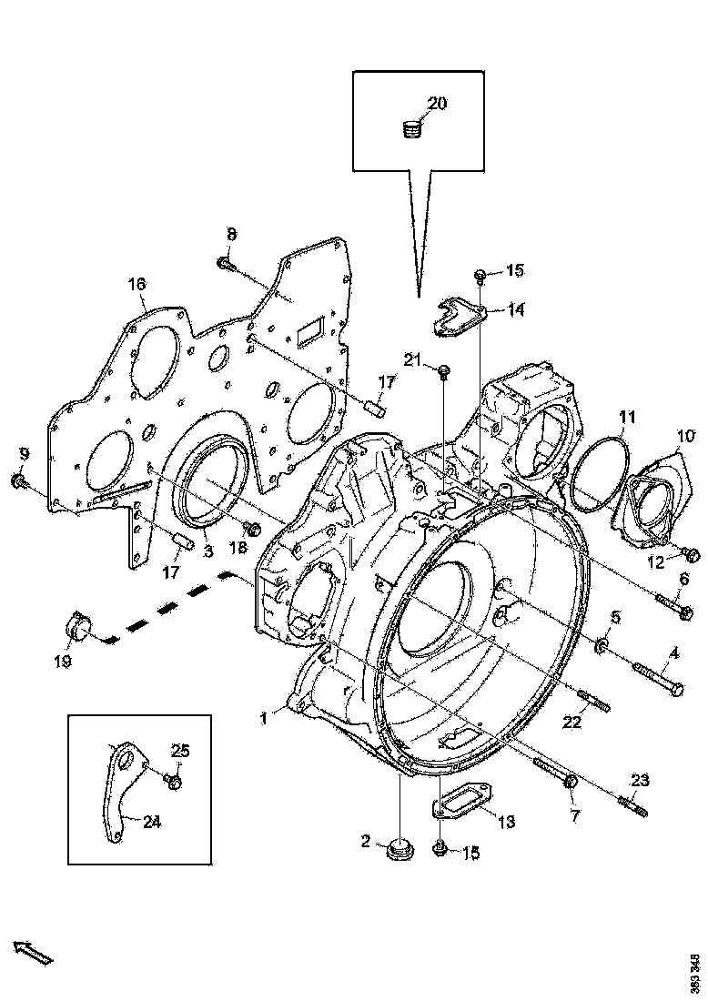 Buy 2539801 GENUINE SCANIA SPARE PARTS (N) SCANIA